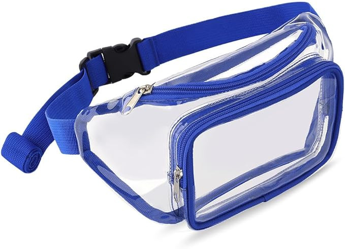 Hiflyer Clear Purses for Women Stadium, Fanny Pack Clear Bag Clear Bag Stadium Approved, Belt Bag... | Amazon (US)