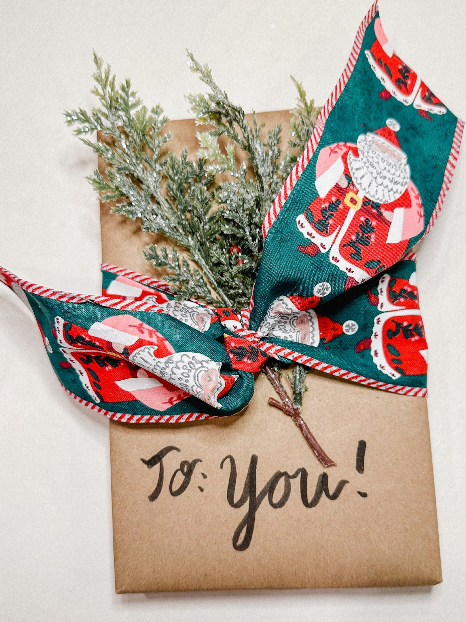 Wrapping WITHOUT wrapping paper 🌟 I honestly love using Kraft paper as wrapping paper! It’s very easy to personalize & get creative with! 🎄❤️ 

#LTKHoliday