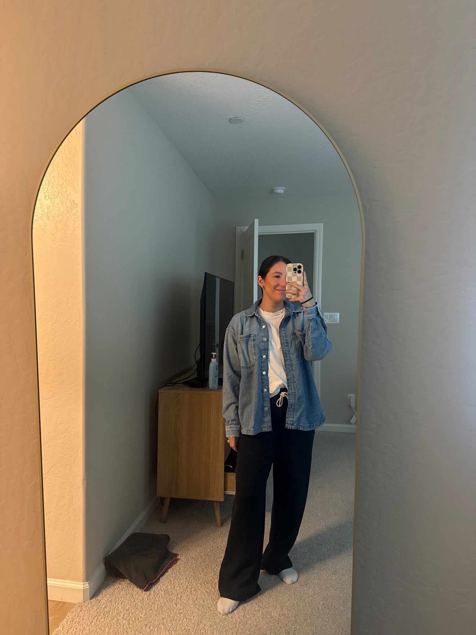 I will be wearing these pants for the foreseeable future 

Pants: S 
Jean Buttondown: S

#LTKgrwm #LTKdayinmylife #LTKootd