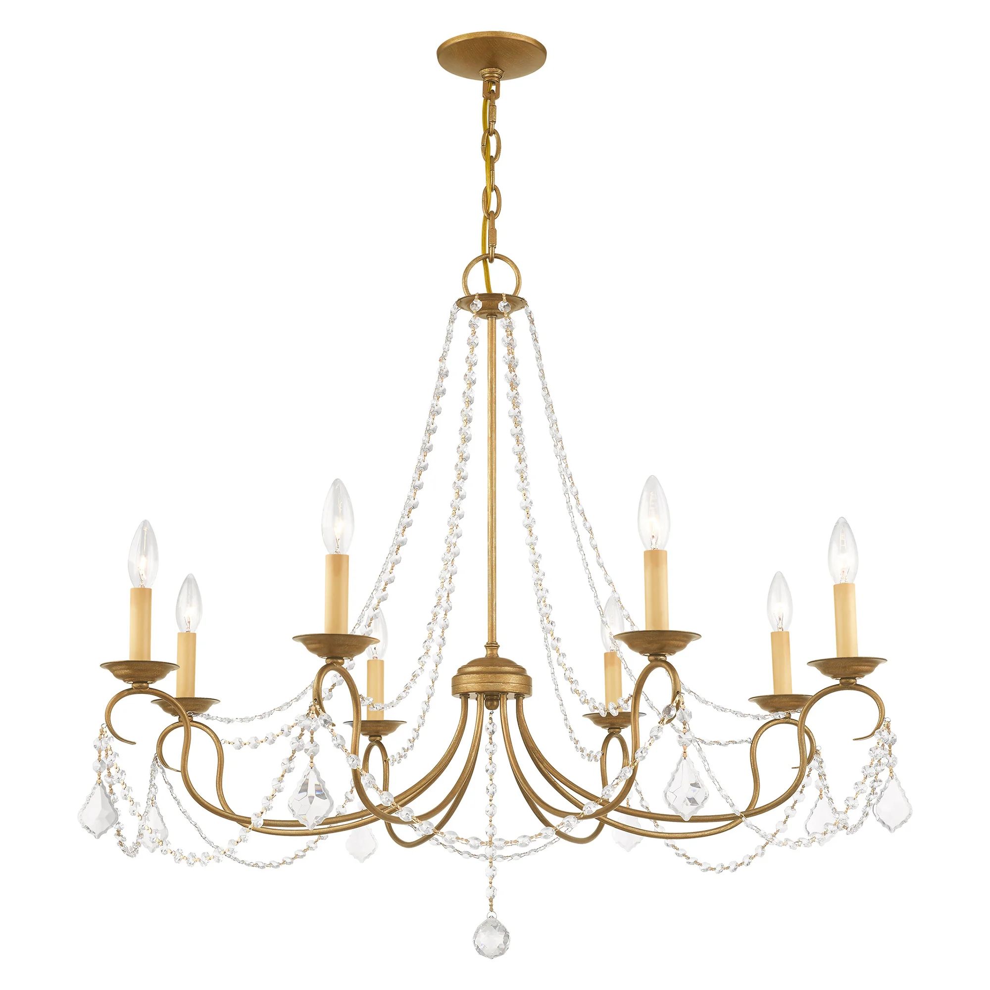 Fabio 8 - Light Dimmable Classic / Traditional Chandelier | Wayfair North America