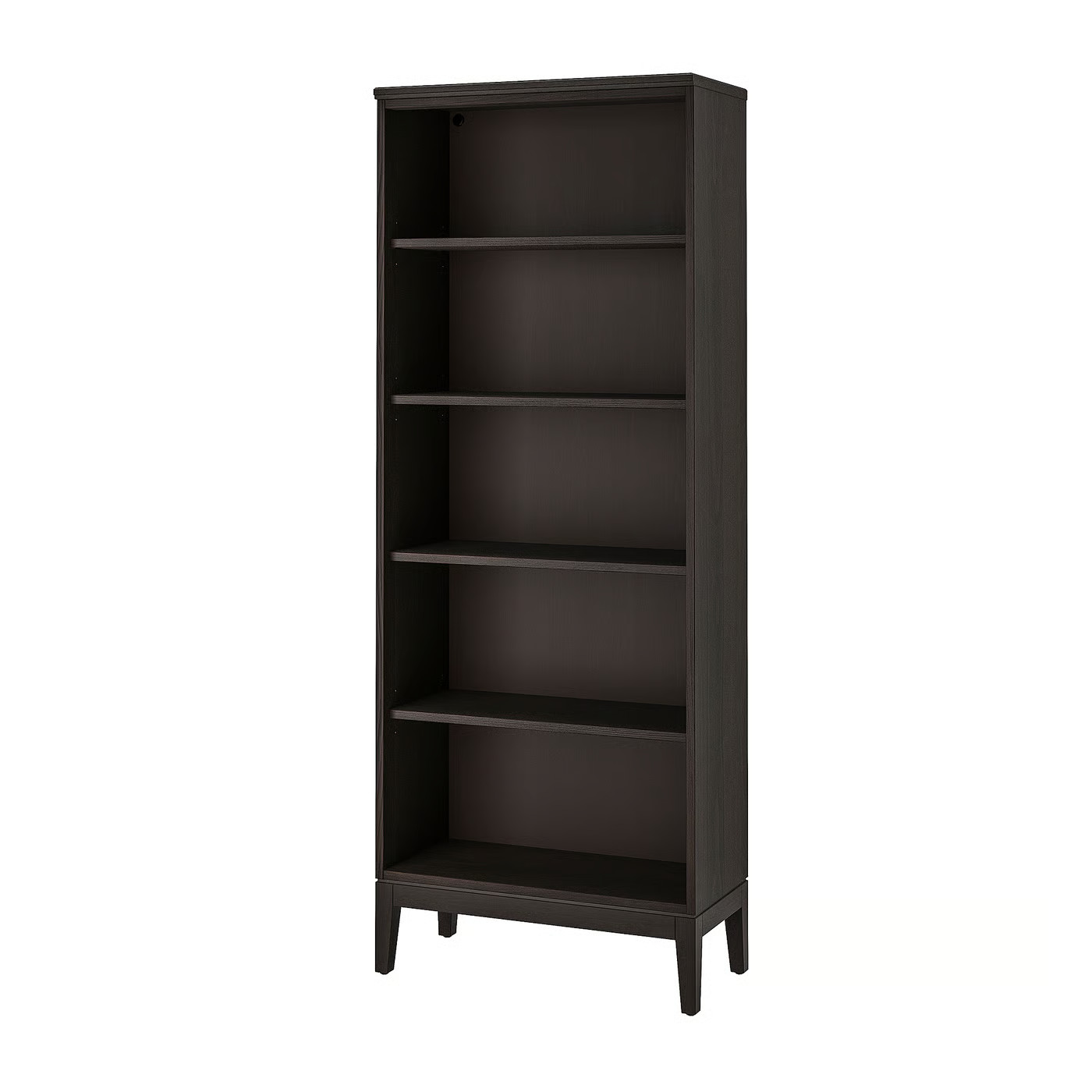 IDANÄS Bookcase, dark brown stained, 31 7/8x15 3/8x83 1/8 " | IKEA US