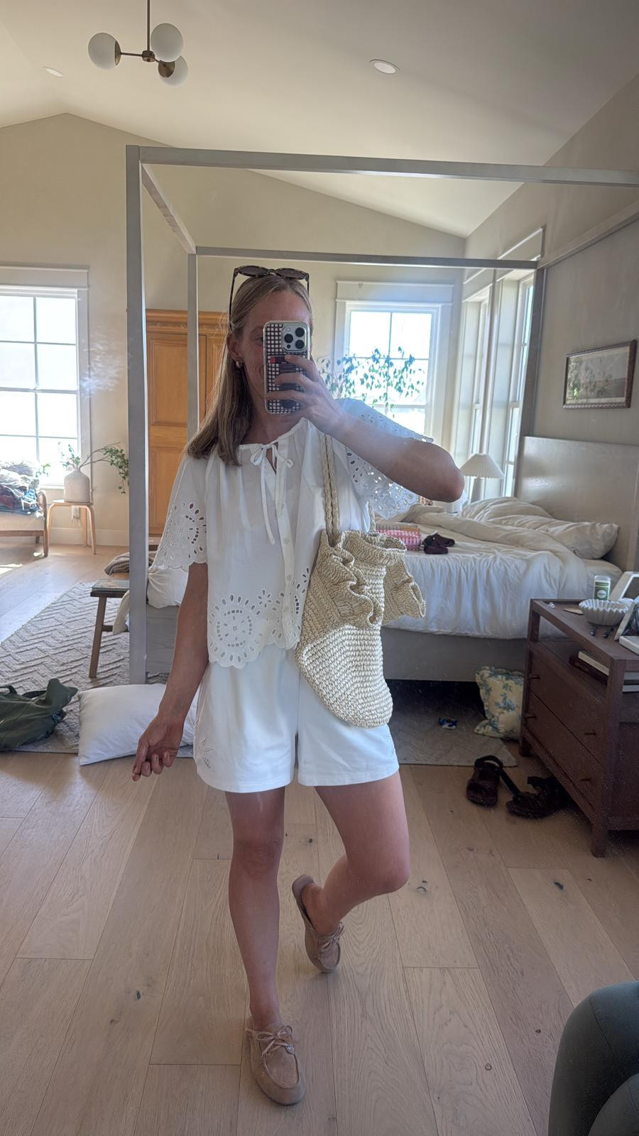 All white outfit for summer  😍 

 #LTKdayinmylife #LTKgrwm #LTKootd
