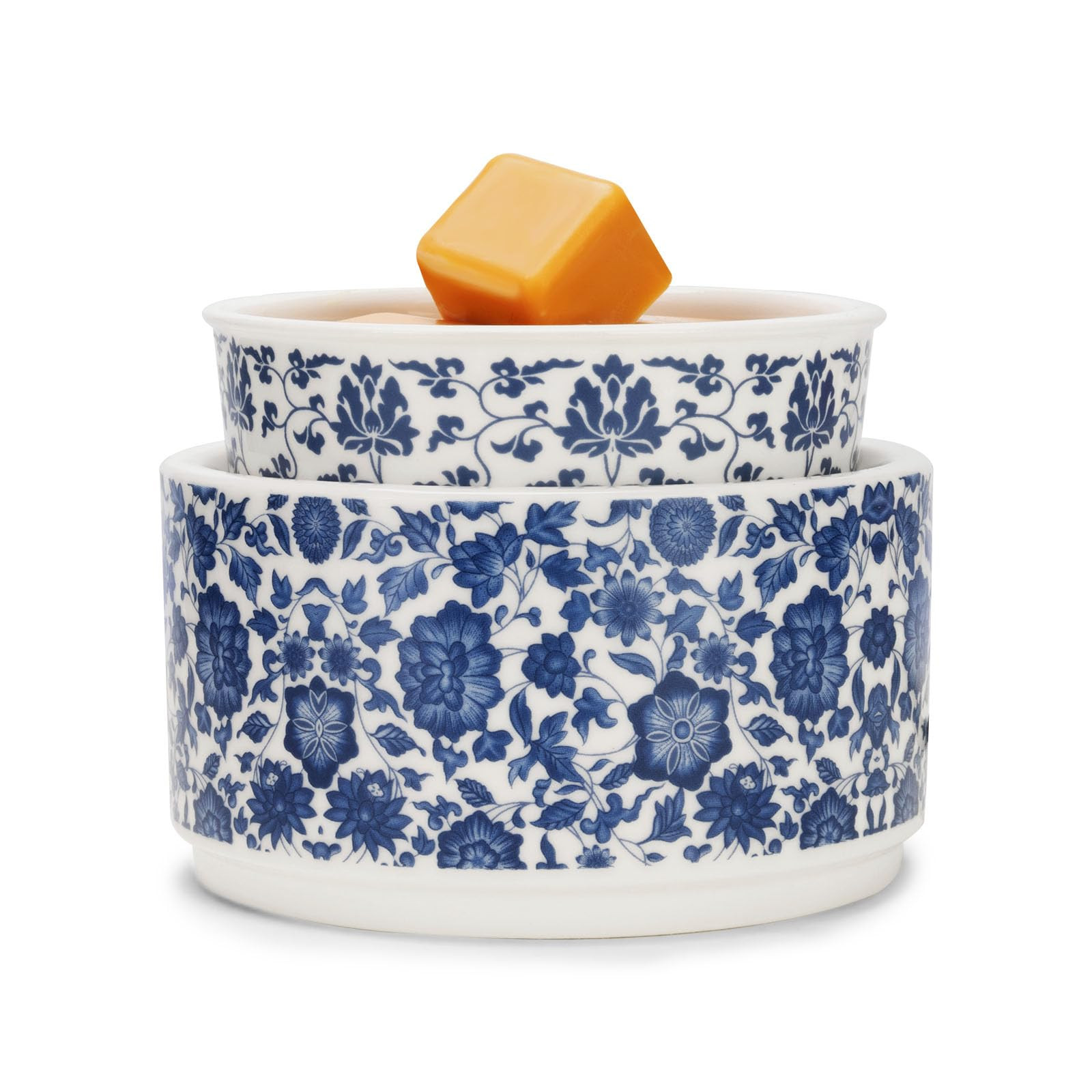 Blue & White Porcelain Pattern Wax Melt Warmer,Ceramic 3-in-1 Electric Candle Wax Warmer for Scen... | Amazon (US)