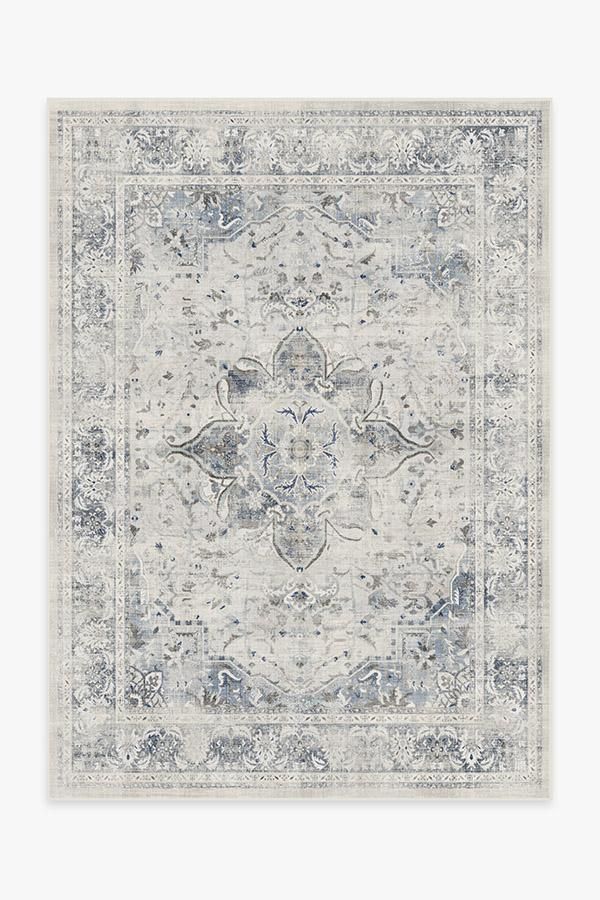 Sarrah Blue Quartz Rug | Ruggable