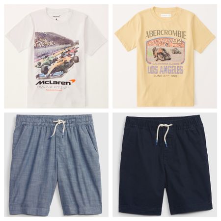 Boys’ to school clothes - 9 year old.
Shorts are currently on sale for $10!
T-shirts are also on sale!

#LTKBacktoSchool #LTKsalealert #LTKfamily