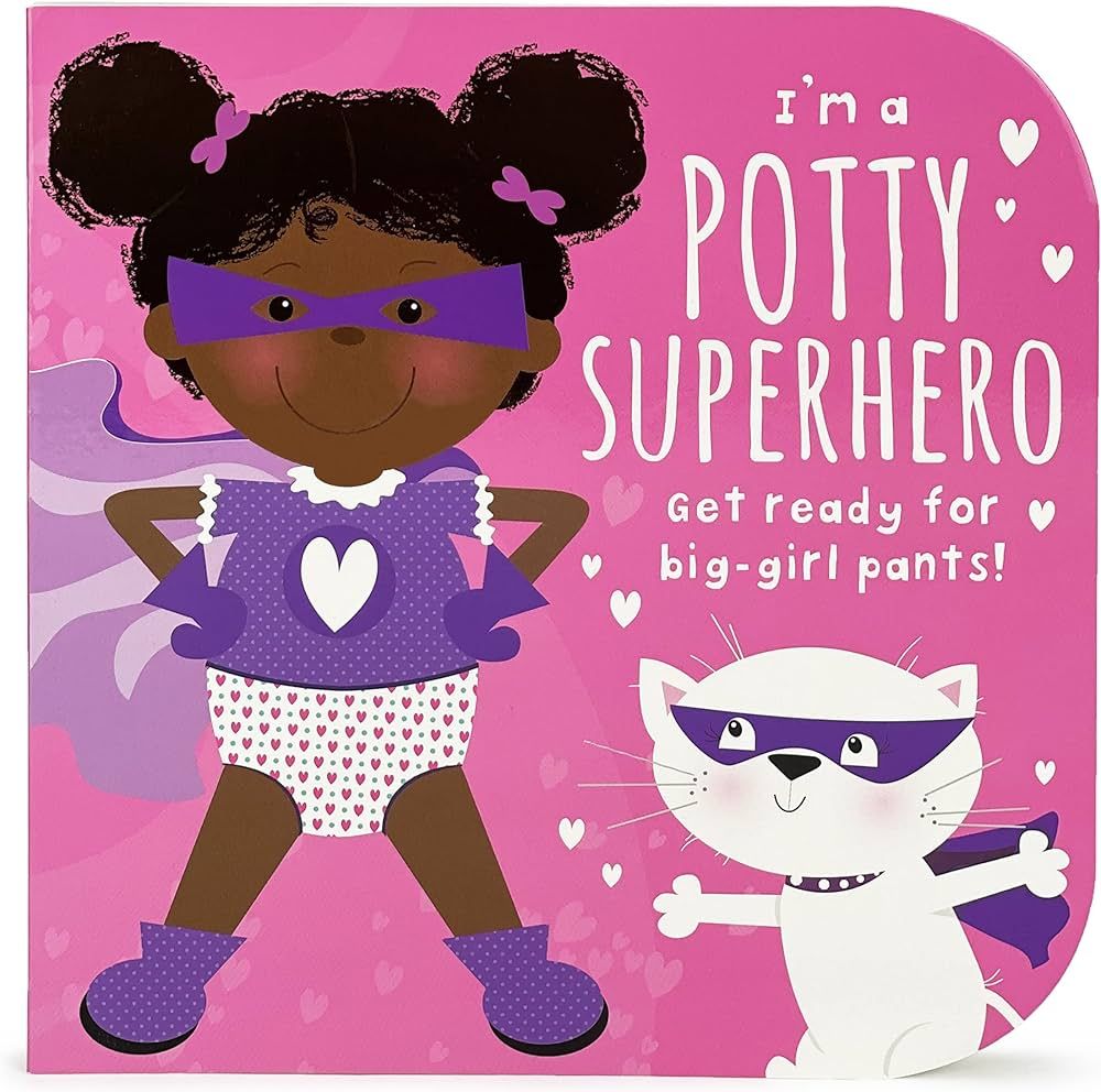 I'm a Potty Superhero: Get Ready For Big Girl Pants! Children's Potty Training Board Book | Amazon (US)