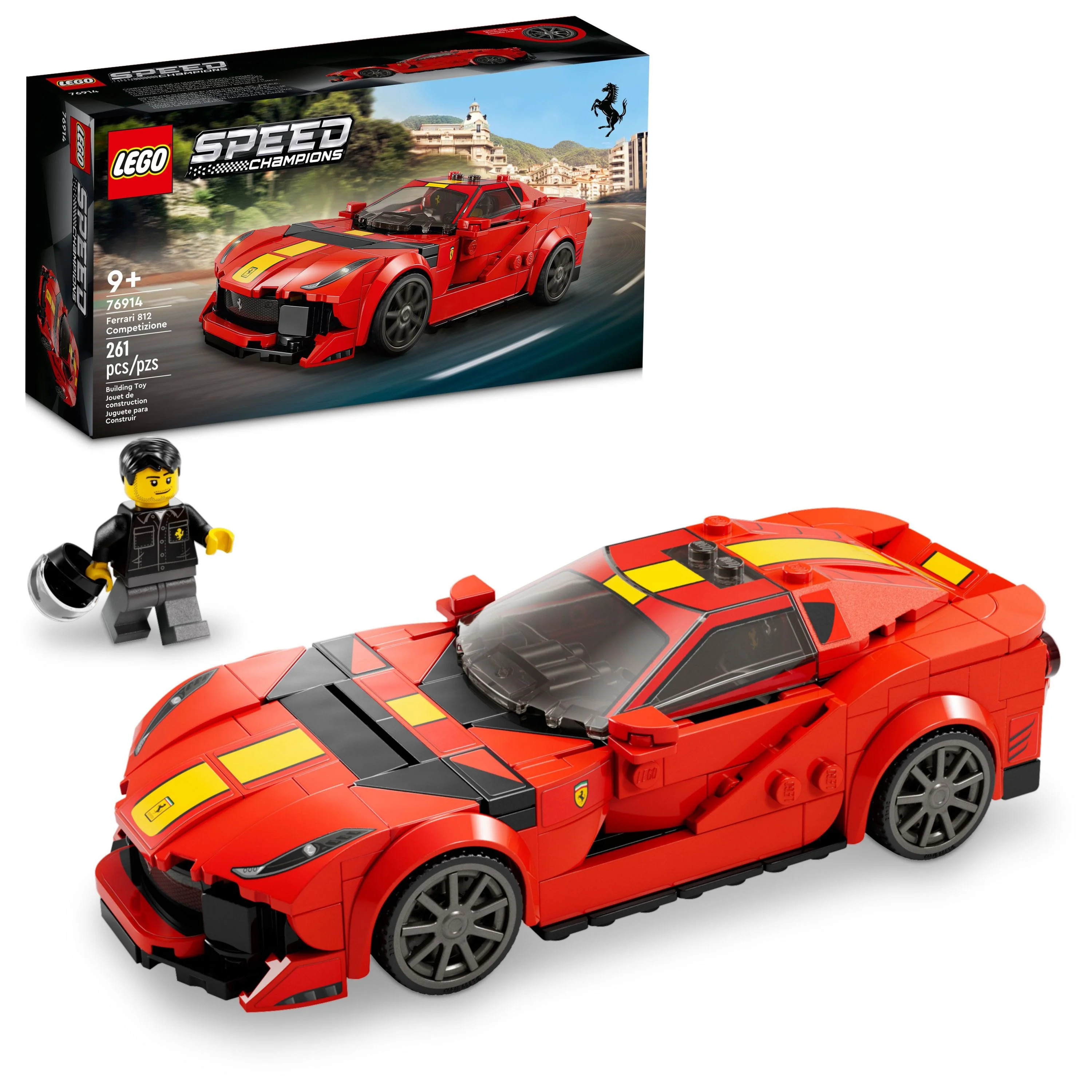 LEGO Speed Champions 1970 Ferrari 512 M 76914 Sports Red Race Car, Ferrari Toy Car Model Building... | Walmart (US)