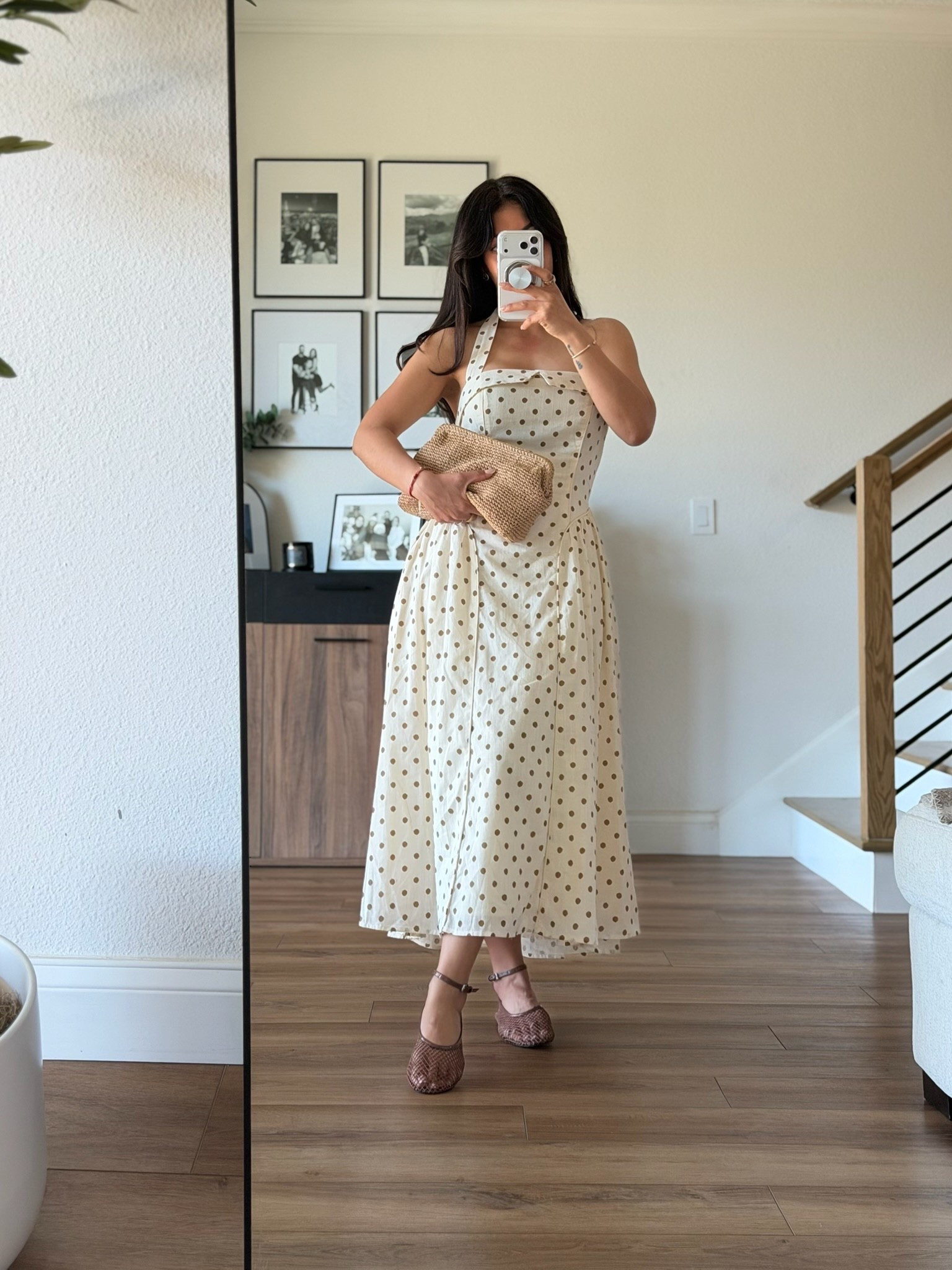 OOTD - wearing a polka dot maxi dress from @ASTR the Label  ✨

It’s the perfect Summer dress for everyday, vacation or brunch! I love the halter neck!

Summer outfit, polkadot dress, maxi dress, mesh ballet flats, vacation outfit, summer dresses, polka dot outfit

#LTKSeasonal #LTKgrwm #LTKootd