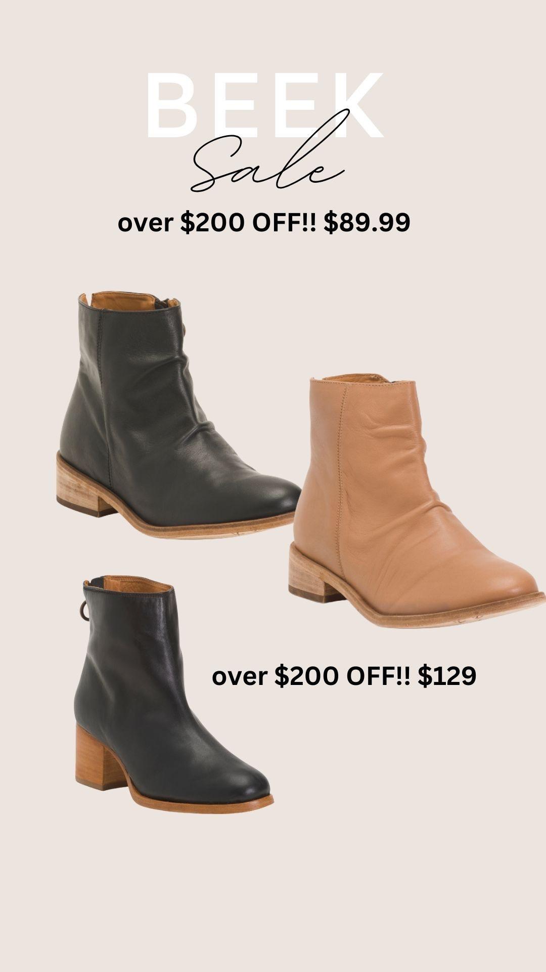 Beek sale!! #fall #boots 

#LTKShoeCrush #LTKSeasonal #LTKSaleAlert