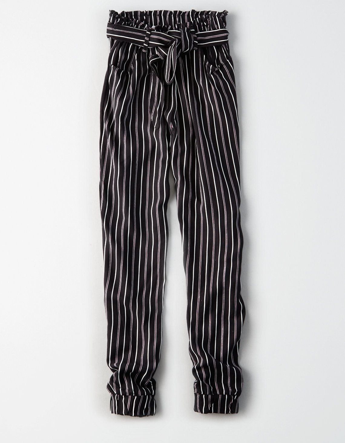 Don't Ask Why Paper Bag Pant , Bold Black | American Eagle Outfitters (US & CA)