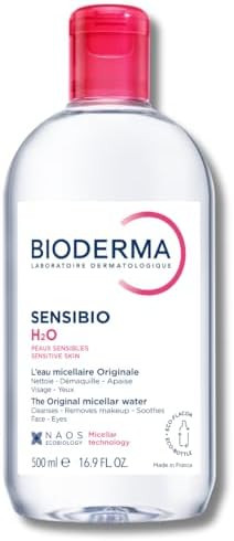 Bioderma - Sensibio - H2O Micellar Water - Makeup Remover Cleanser - Face Cleanser for Sensitive ... | Amazon (US)