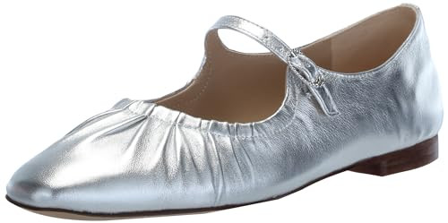 Sam Edelman Micah Mary Jane Flat Soft Silver 10.5 Medium | Amazon (US)