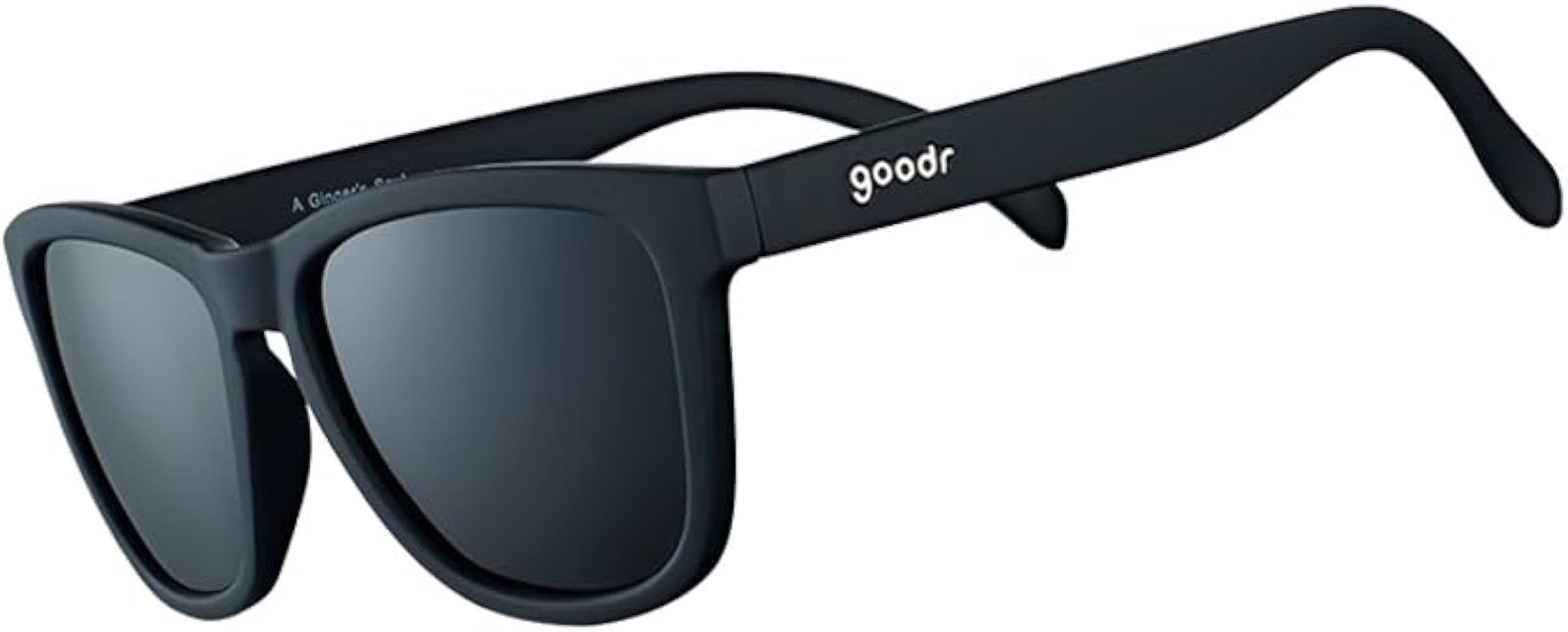 goodr RUNNING SUNGLASSES - (Black w/Black Lens) | Amazon (US)