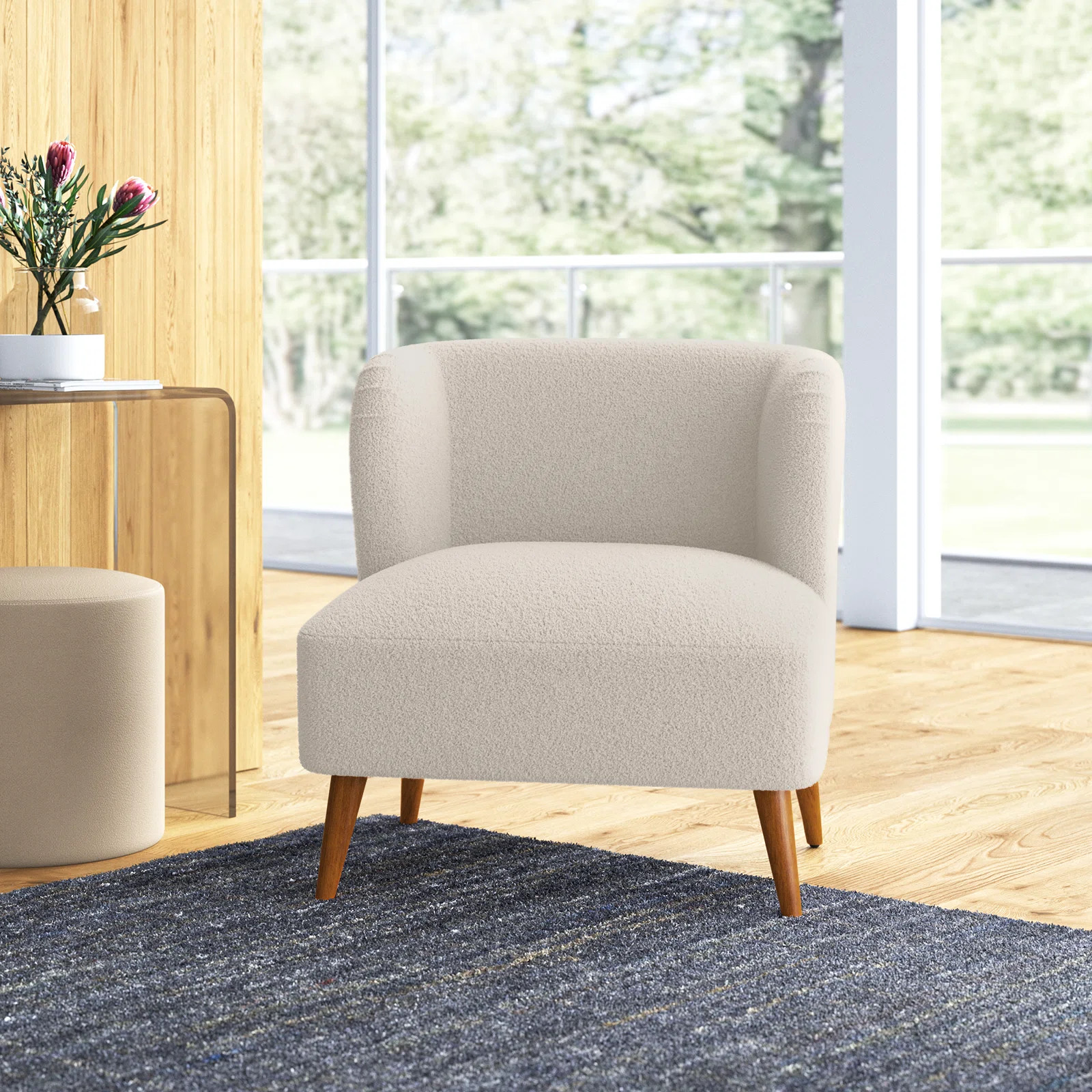 Armands Upholstered Slipper Chair | Wayfair North America