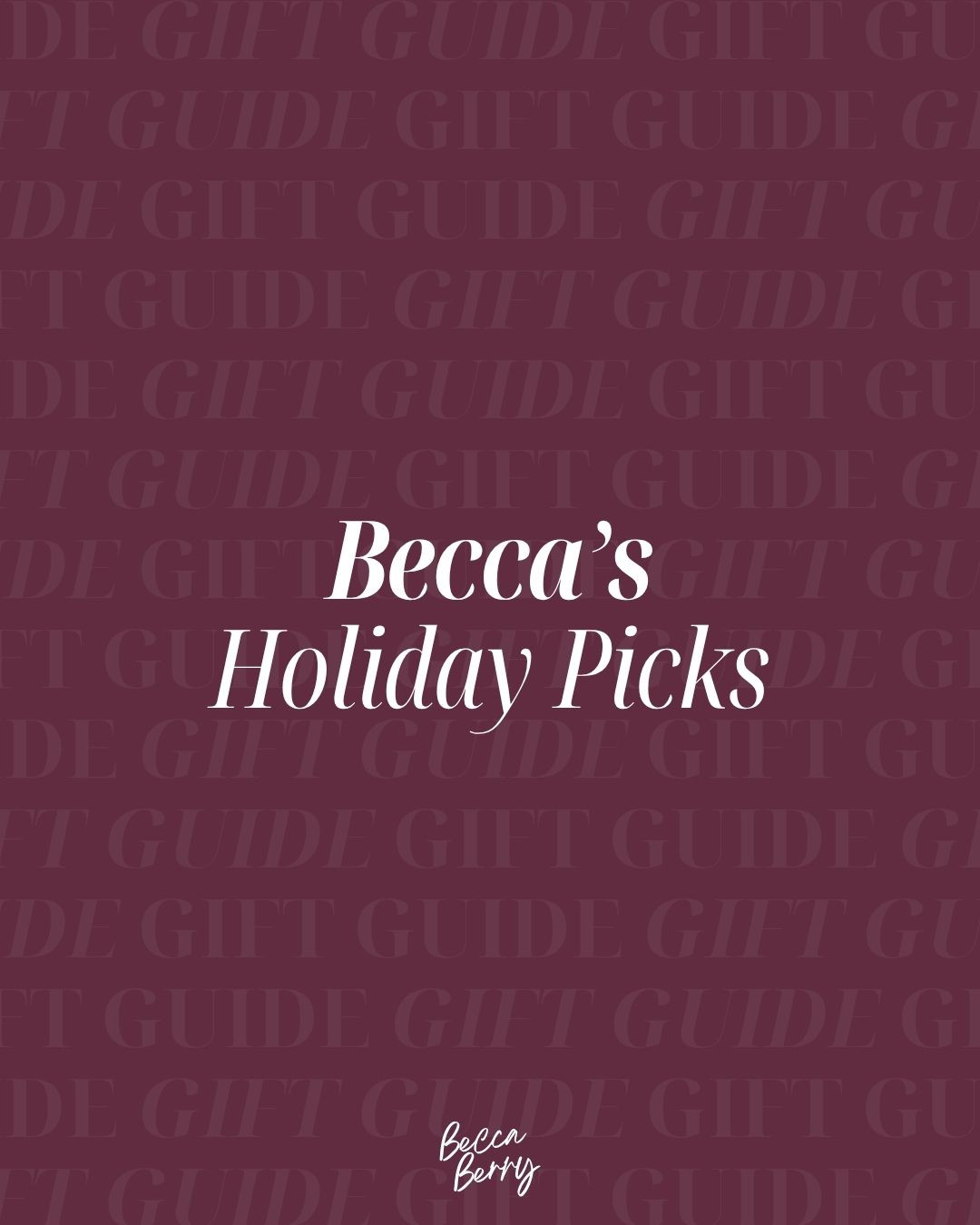 Holiday gift picks for 2025

#LTKHoliday #LTKGiftGuide #LTKSeasonal