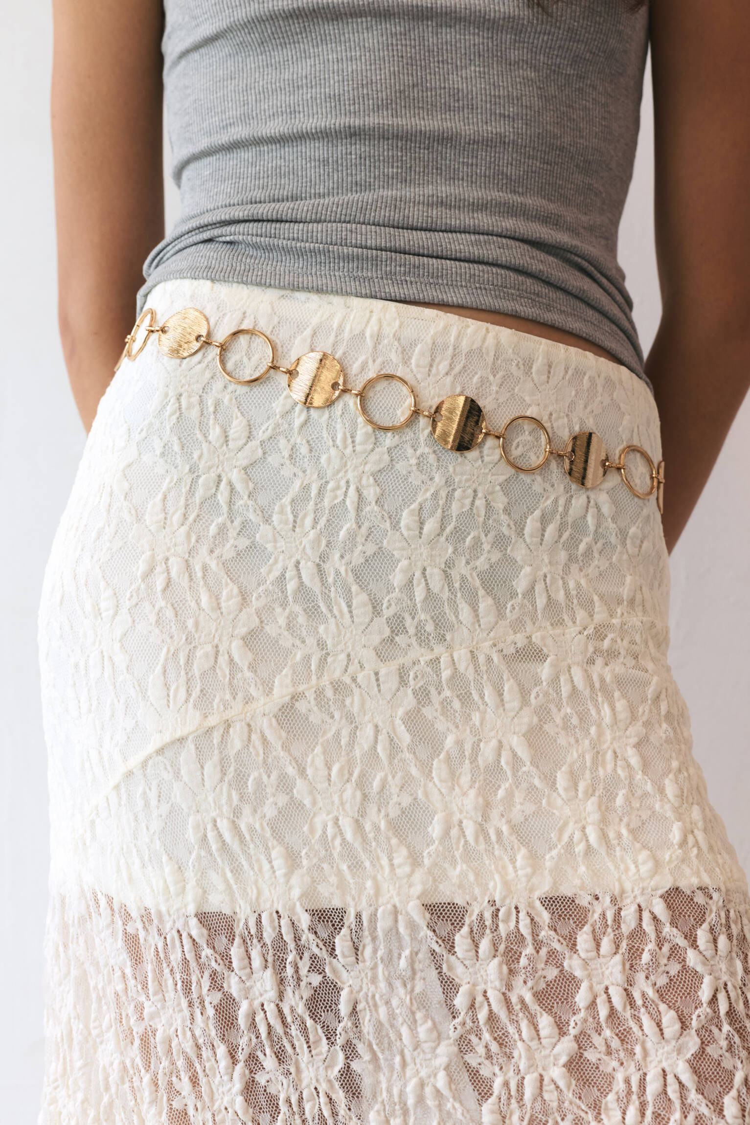 Circle chain belt - Pull&Bear United Kingdom | PULL and BEAR UK