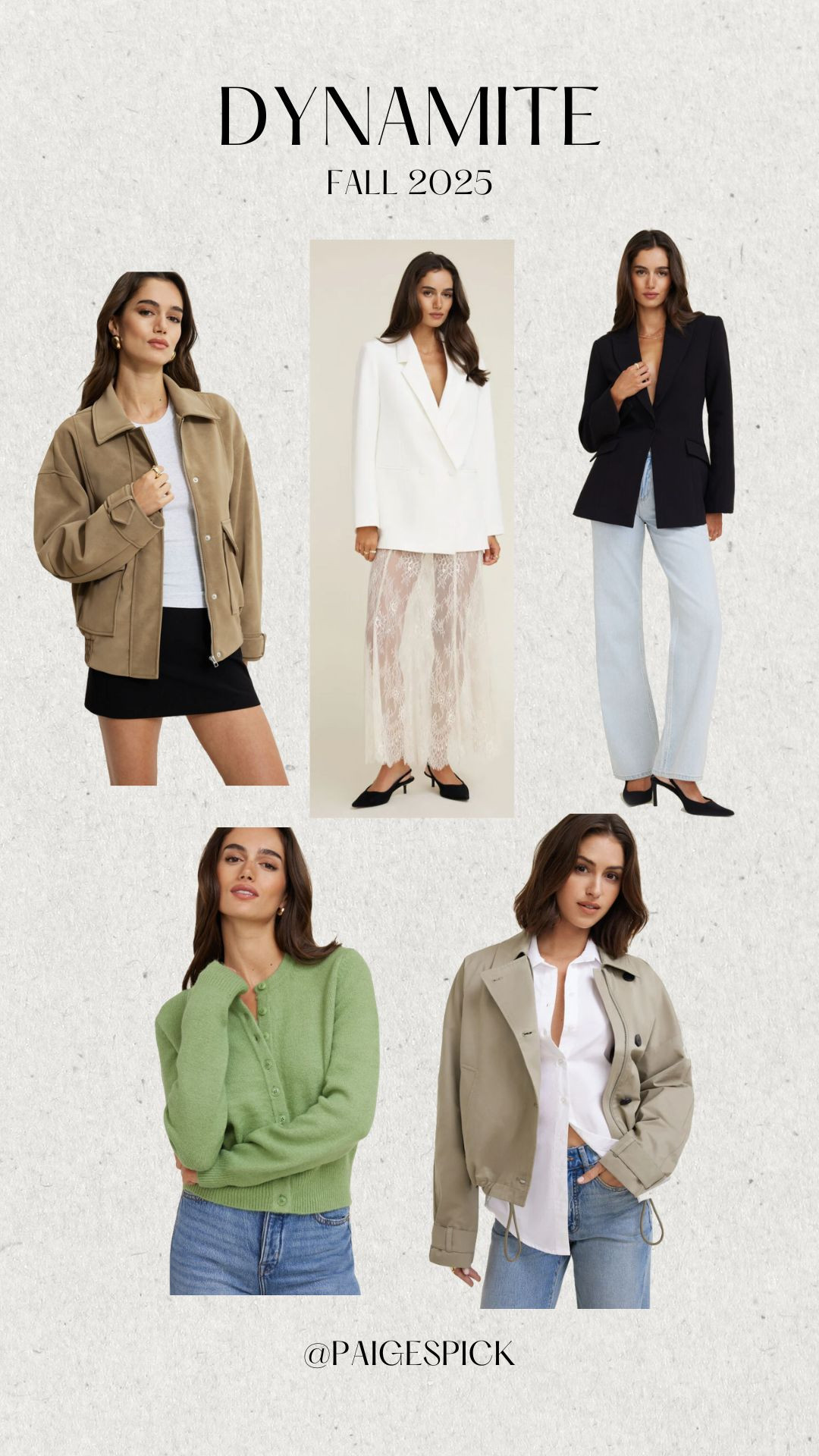 We love supporting Canadian retailers and Dynamite Clothing is really coming through with amazing pieces to level up your Fall 2025 wardrobe.

From cinched blazers to trends outerwear - these are my Paige's Pick approved items from their most recent drop. 

 #LTKcanada #LTKworkwear #LTKstyletip