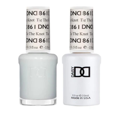 DND - Gel & Lacquer - Tie The Knot - #861 - White Gel & Lacquer Polish - DND-DUO861 - Beyond Poli... | Beyond Polish