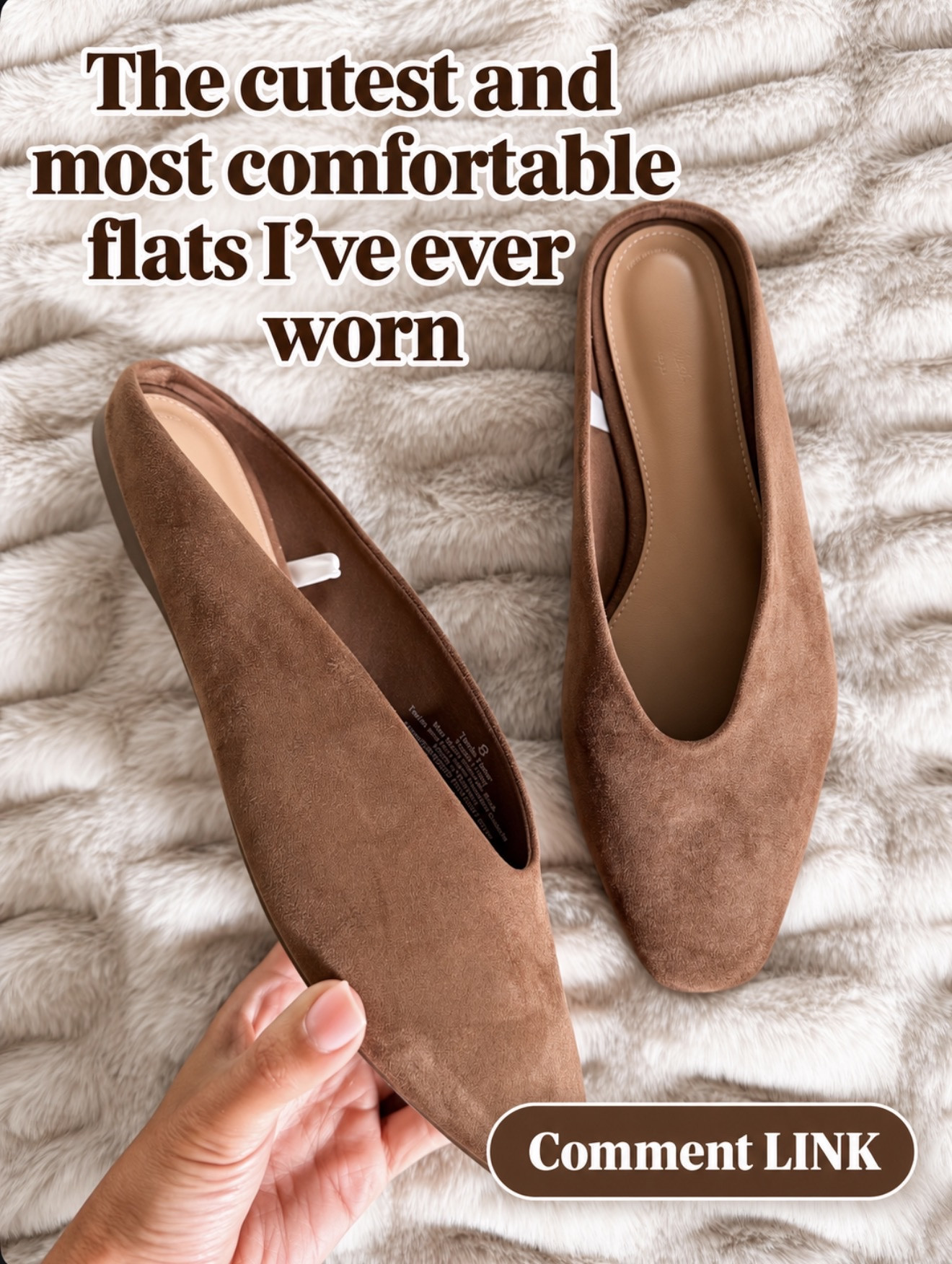 These might be the cutest AND most comfortable flats I’ve ever worn! 😍 The chocolate-brown color is perfect for fall, and they make every outfit look instantly polished.

Comment LINK and I’ll send them to you! 🔗⬇️

#LTKMidsize #LTKOver40 #LTKootd