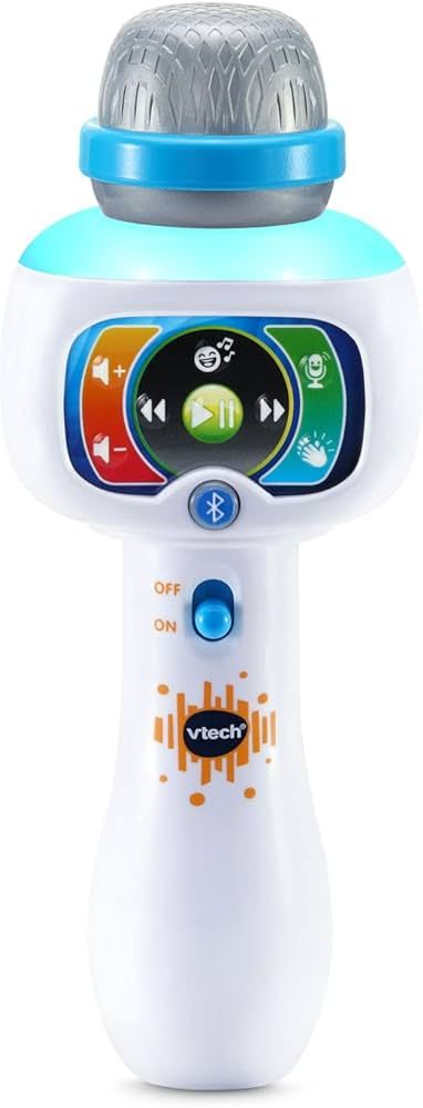 VTech Sing It Out Karaoke Bluetooth Microphone , White | Amazon (US)