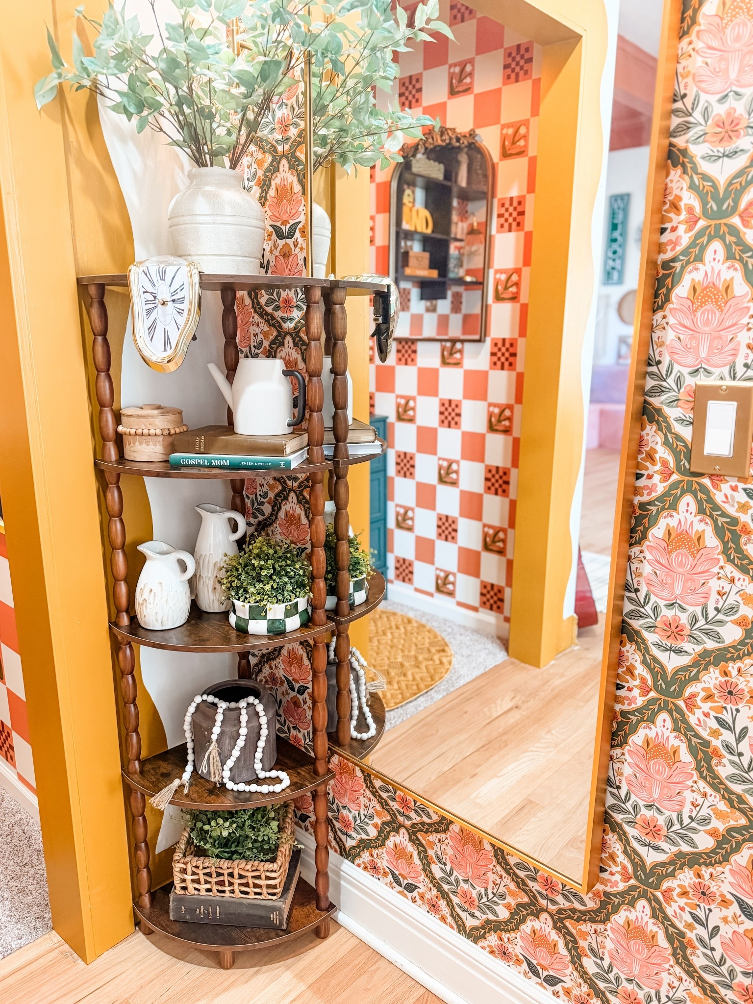 Corner shelf home decor 

#LTKHome
