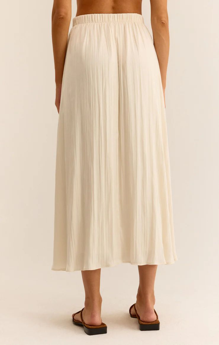 Kahleese Luxe Sheen Midi Skirt | Z Supply