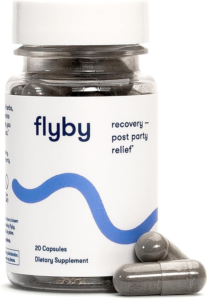 Flyby Recovery Pills - All The Hang, Without The Over!™ - Post Party Drinking Essential with Li... | Amazon (US)