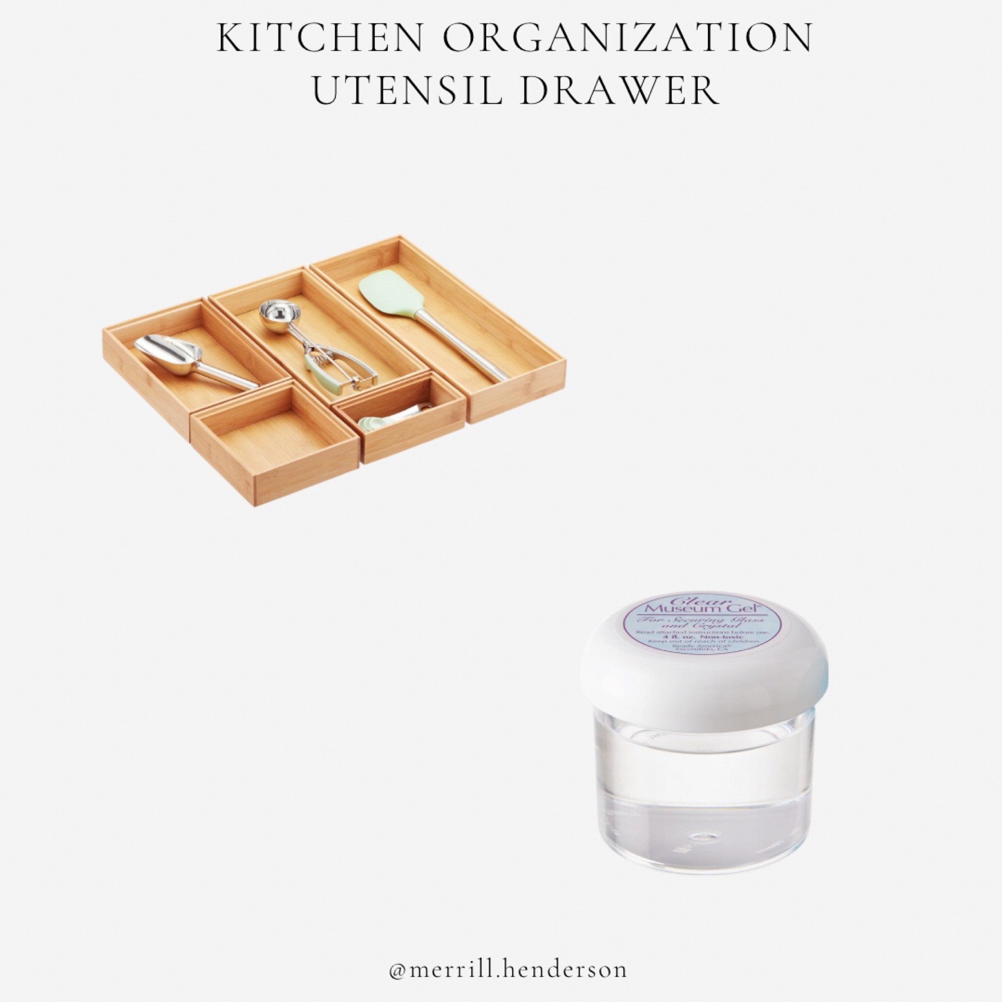 Kitchen organization. Drawer organization. Silverware organization. Organization. 

#LTKhome