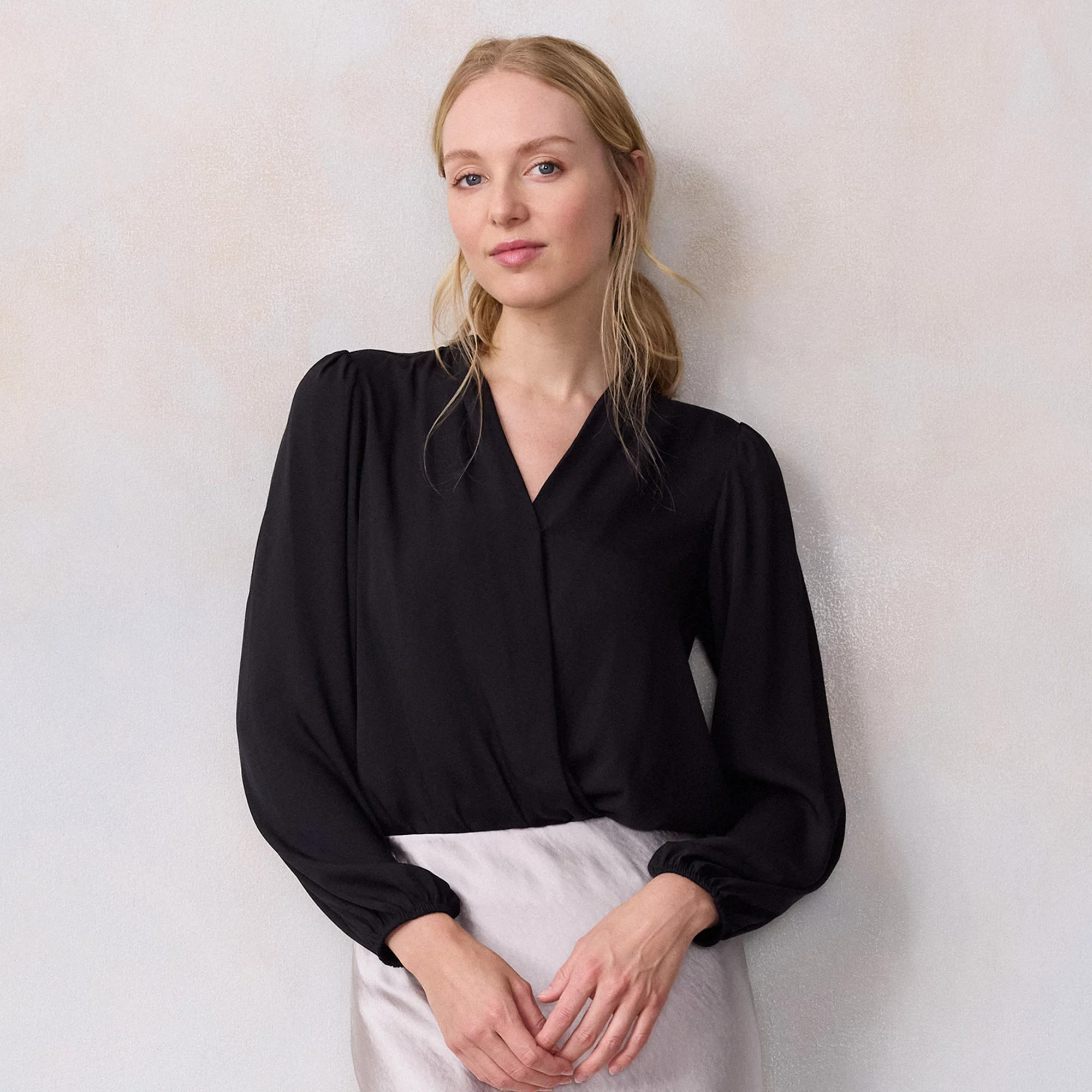 Women's LC Lauren Conrad Wrap Front Bodysuit | Kohl's