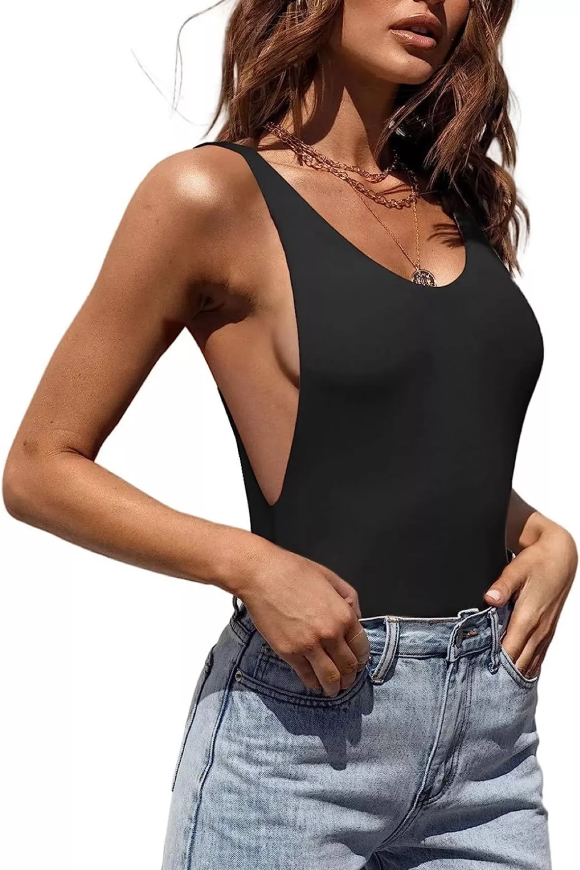 REORIA Women's Sexy Scoop Neck … curated on LTK