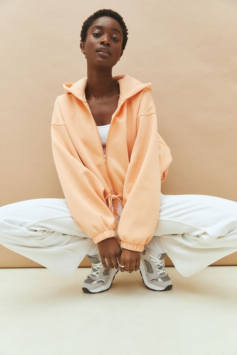 Hooded Jacket with Drawstring | H&M (US + CA)