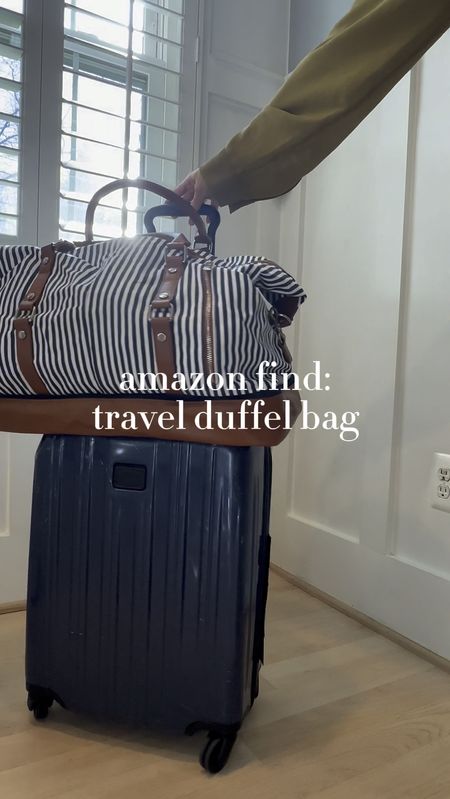Amazon Travel Bag 
Duffel bag 
Weekender Bag 
Amazon finds 
Springbreak outfit 
Travel outfit 
Spring break outfit 

#LTKfindsunder50 #LTKhome #LTKVideo