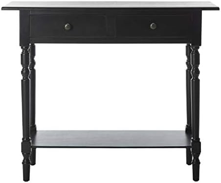 Safavieh American Homes Collection Rosemary Distressed Black Console Table | Amazon (US)