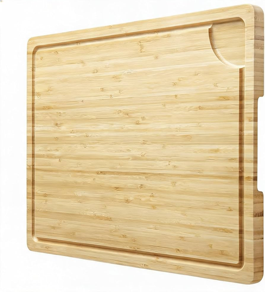 Bamboo Cutting Board 30x20 Reversible | Amazon (US)