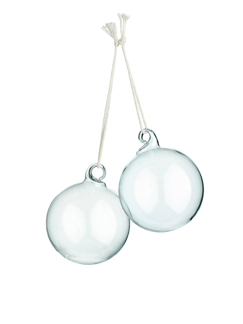 Glass Baubles Set of 2 | ARKET (US&UK)