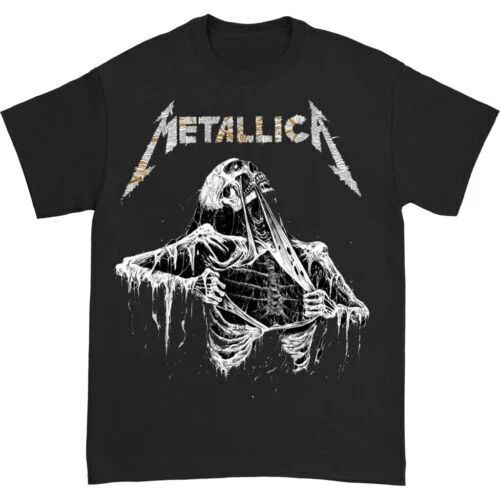 Metallica Band in Concert New Black T-Shirt S-4XL | Walmart (US)