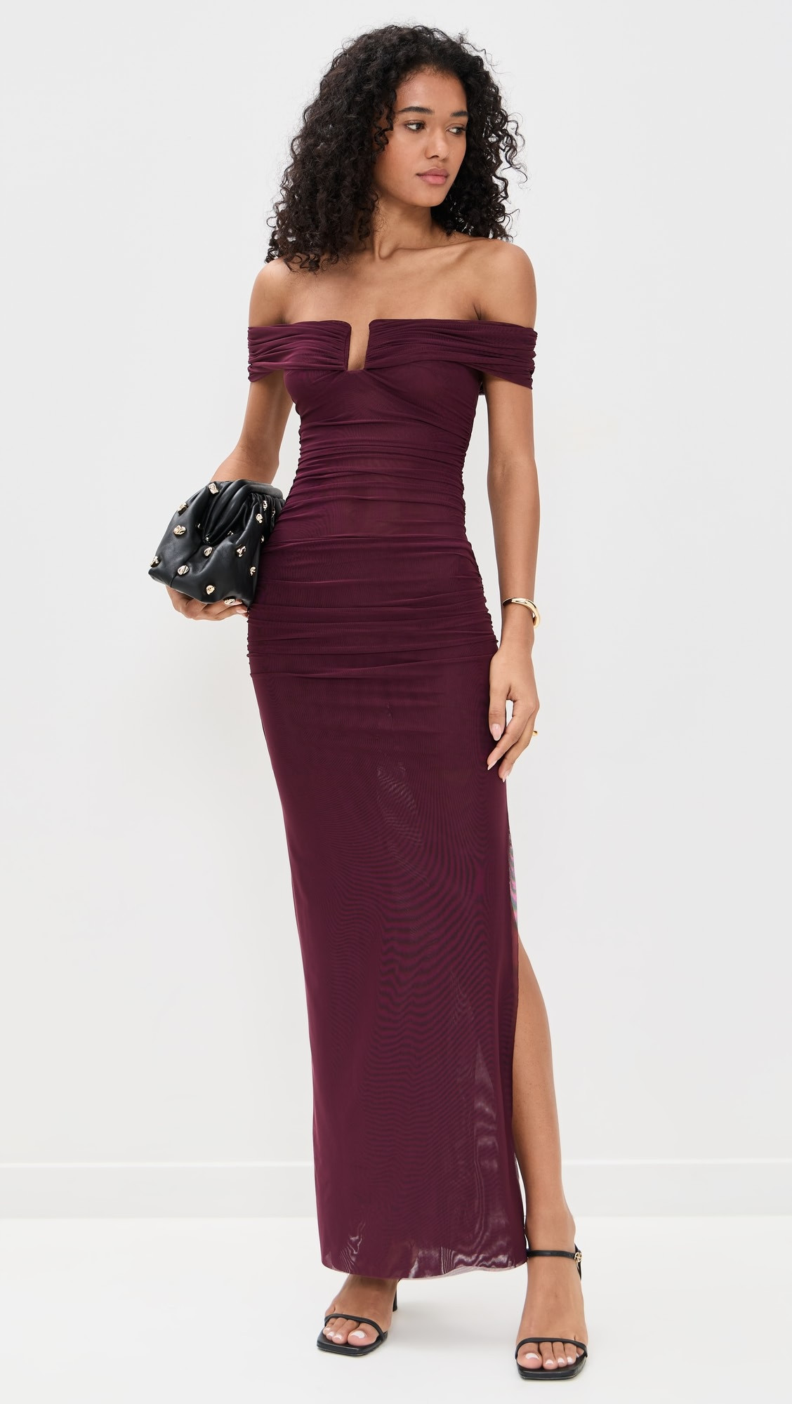 Poppy Gathered Maxi Dress | Shopbop