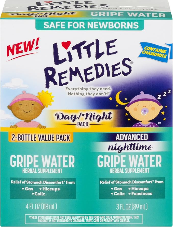 Little Remedies Day/Night Gripe Water | Safe For Newborns | 7 FL OZ | Amazon (US)