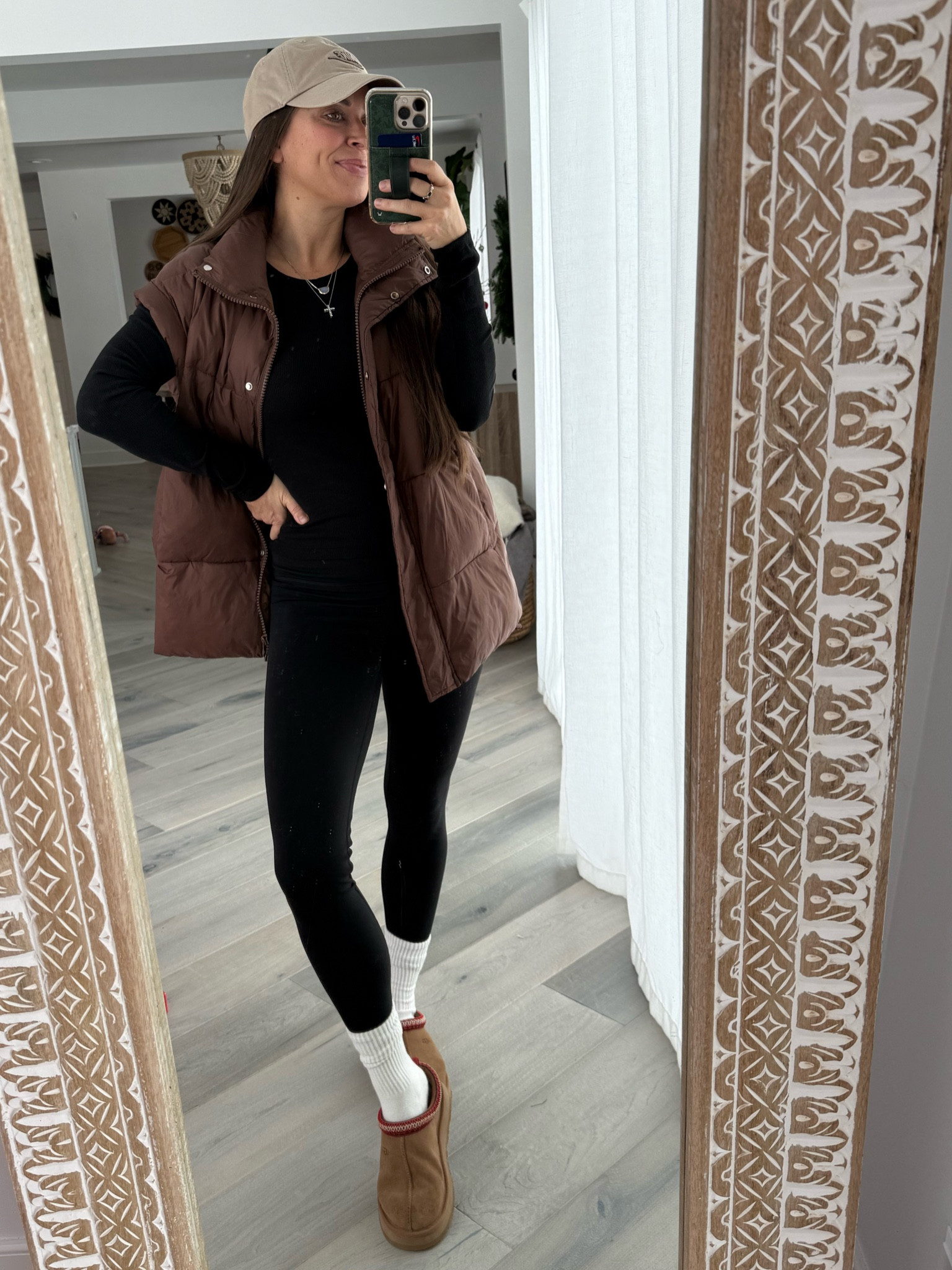 Simple, cozy, everyday outfit! I call this my “errands outfit”! 

Everyday casual outfit | sahm outfit | brown puffer vest outfit 

#LTKFindsUnder50 #LTKFindsUnder100 #LTKStyleTip