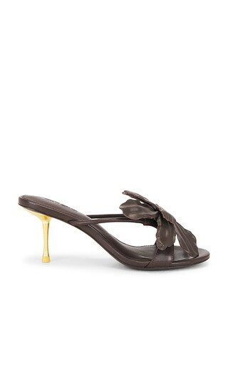 Cult Gaia Valoria Sandal in Chocolate. - size 37.5 | Revolve Clothing (Global)