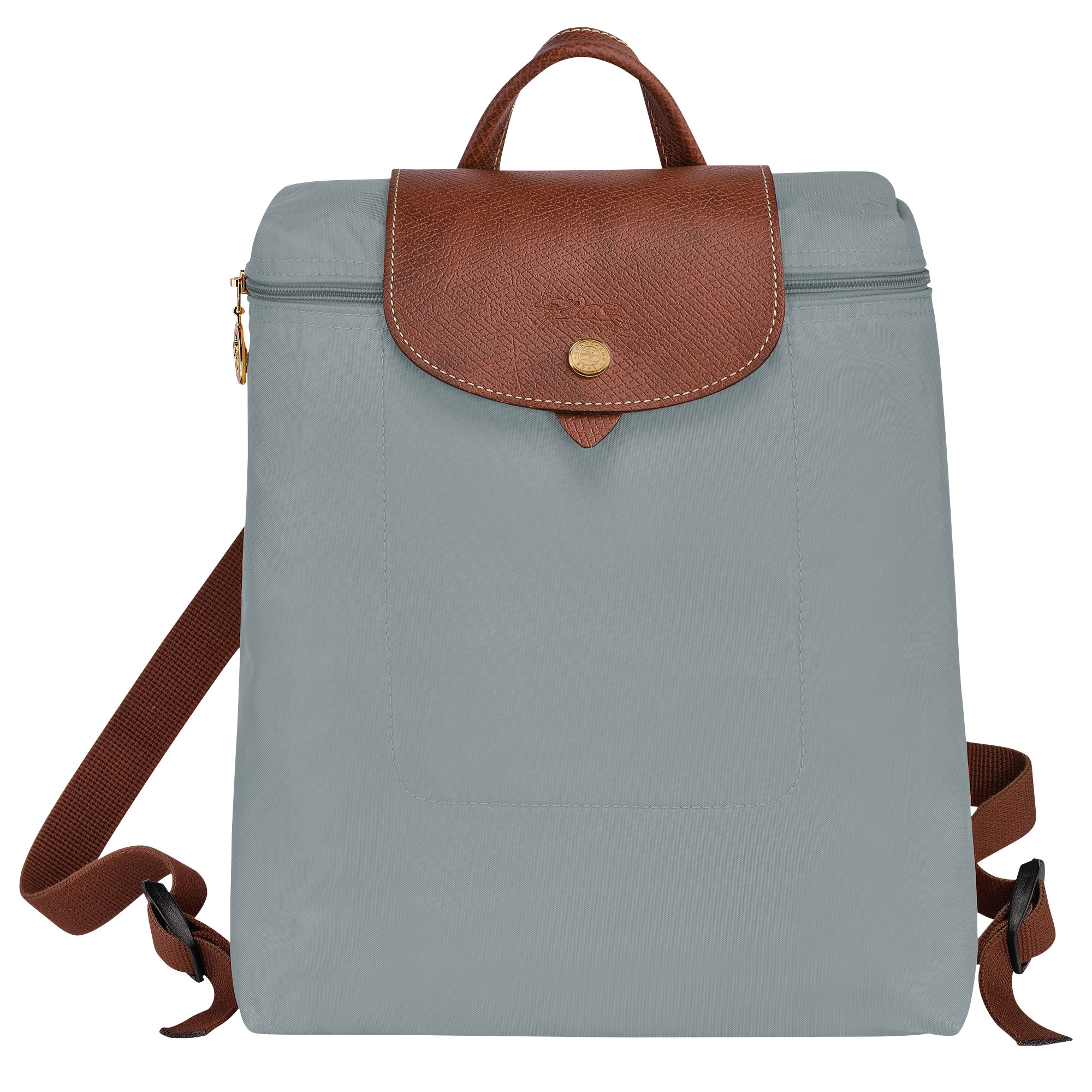 Le Pliage Original M Backpack Steel - Recycled canvas | Longchamp US | Longchamp