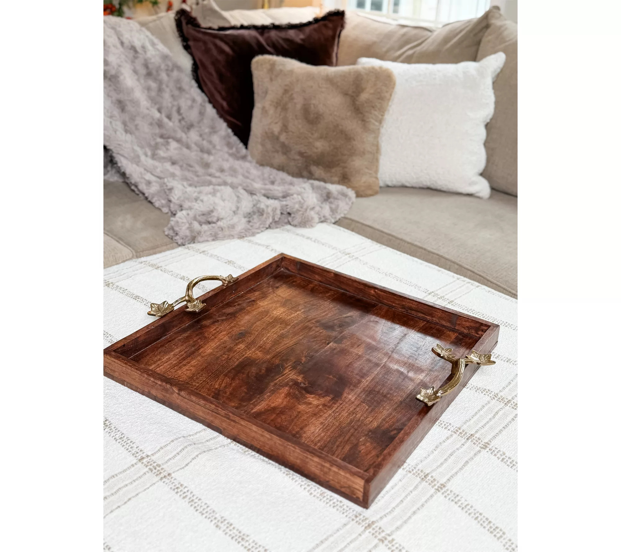 Simply Stunning Fall Orchard Tray by Janine Graff | QVC
