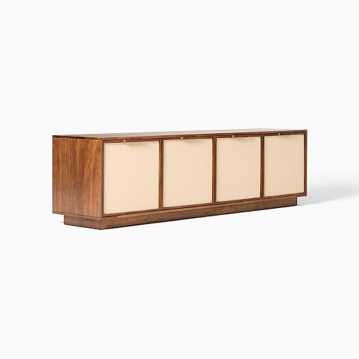 Douglas Solid Wood Tatami Media Console (80") | West Elm (US)
