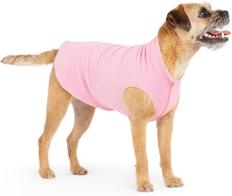 Goldpaw Stretchy Fleece Jacket for Large Dogs - Super Soft, Warm Dog Sweater - Pet Sweater Vest f... | Amazon (US)