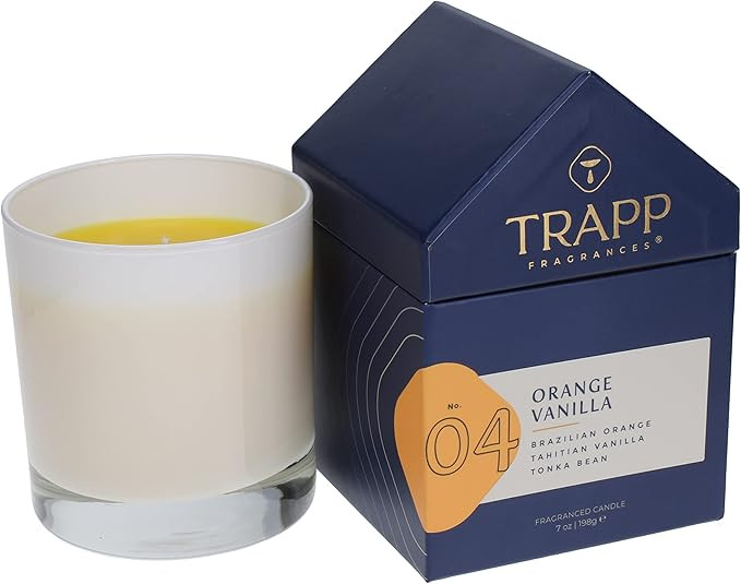 Trapp - No. 4 Orange Vanilla - 7 oz. House Box Candle - Aromatic Home Fragrance with Fruity Scent... | Amazon (US)