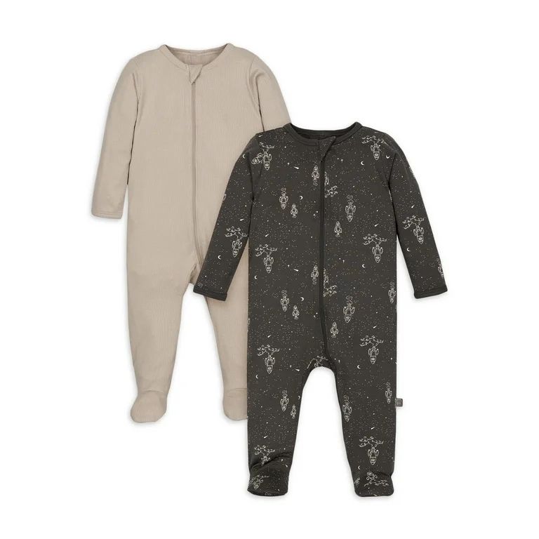 Modern Moments by Gerber Baby Unisex Super Soft Sleep 'N Plays, 2-Pack, Sizes Newborn - 6/9 Month... | Walmart (US)