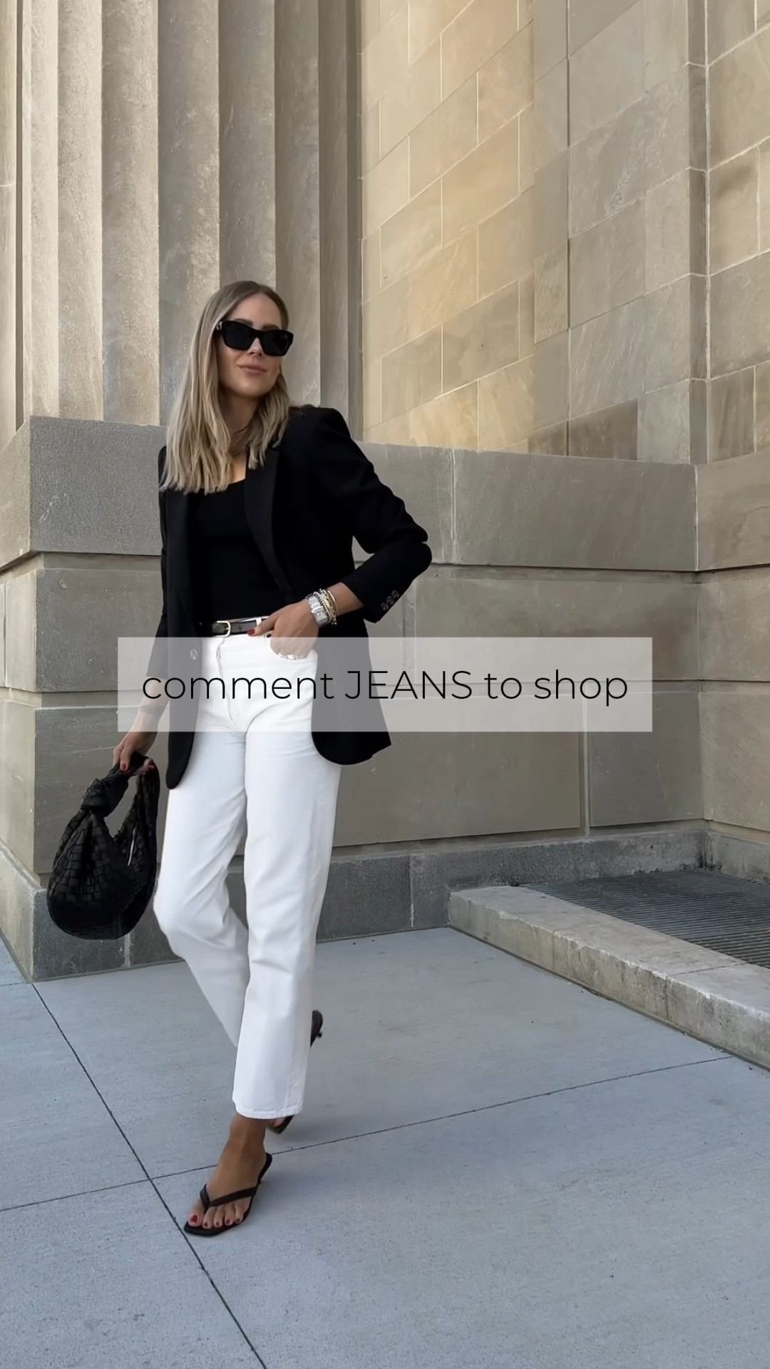 Fashion Jackson, white jeans AGOLDE

#LTKOver40 #LTKSeasonal #LTKootd