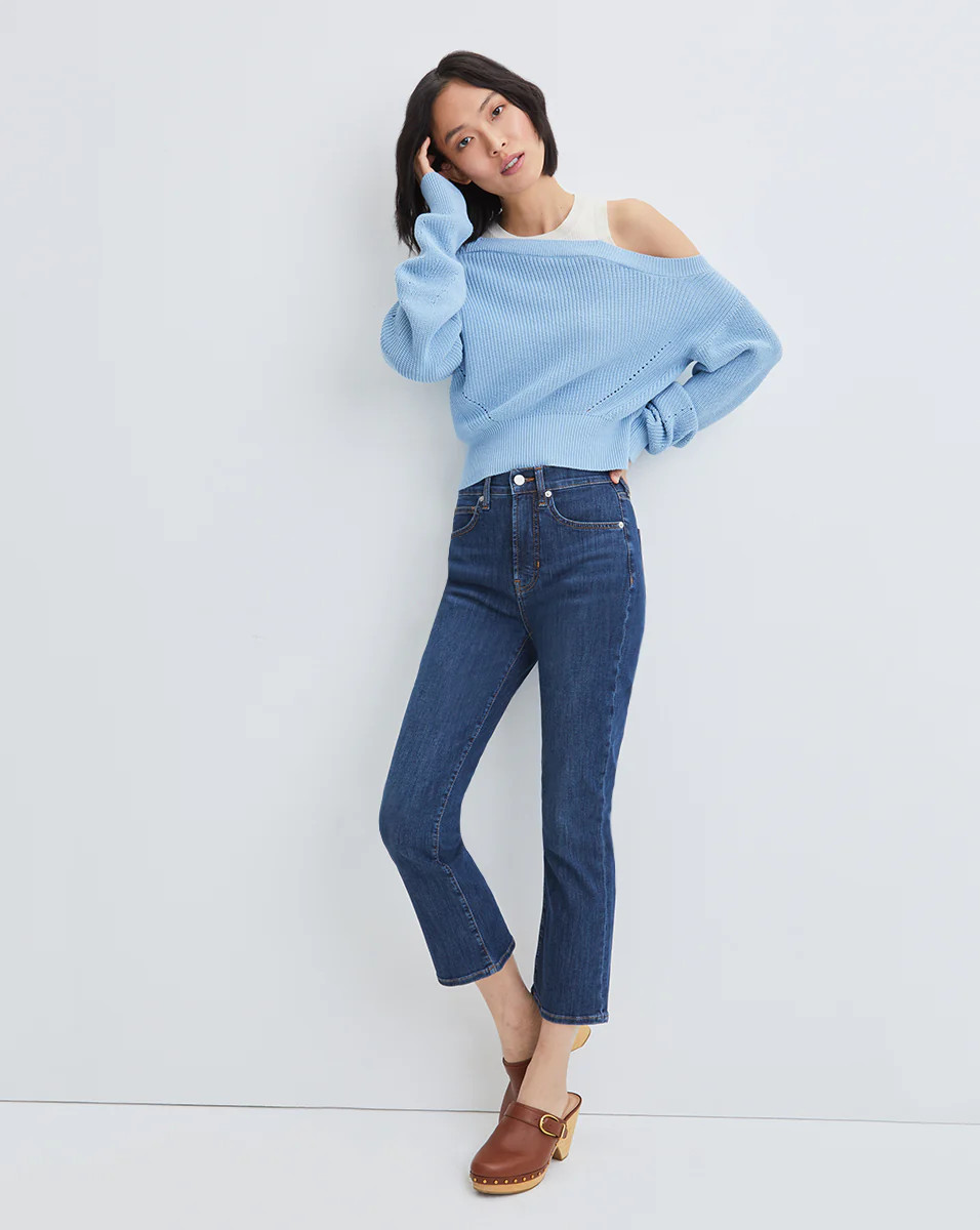 Carly Kick-Flare Jean | Veronica Beard