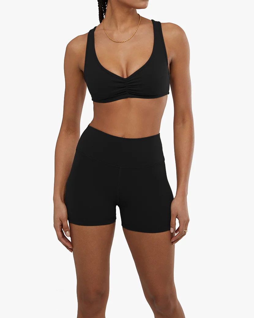 Ruched Scoop Neck Bra | We Wore What