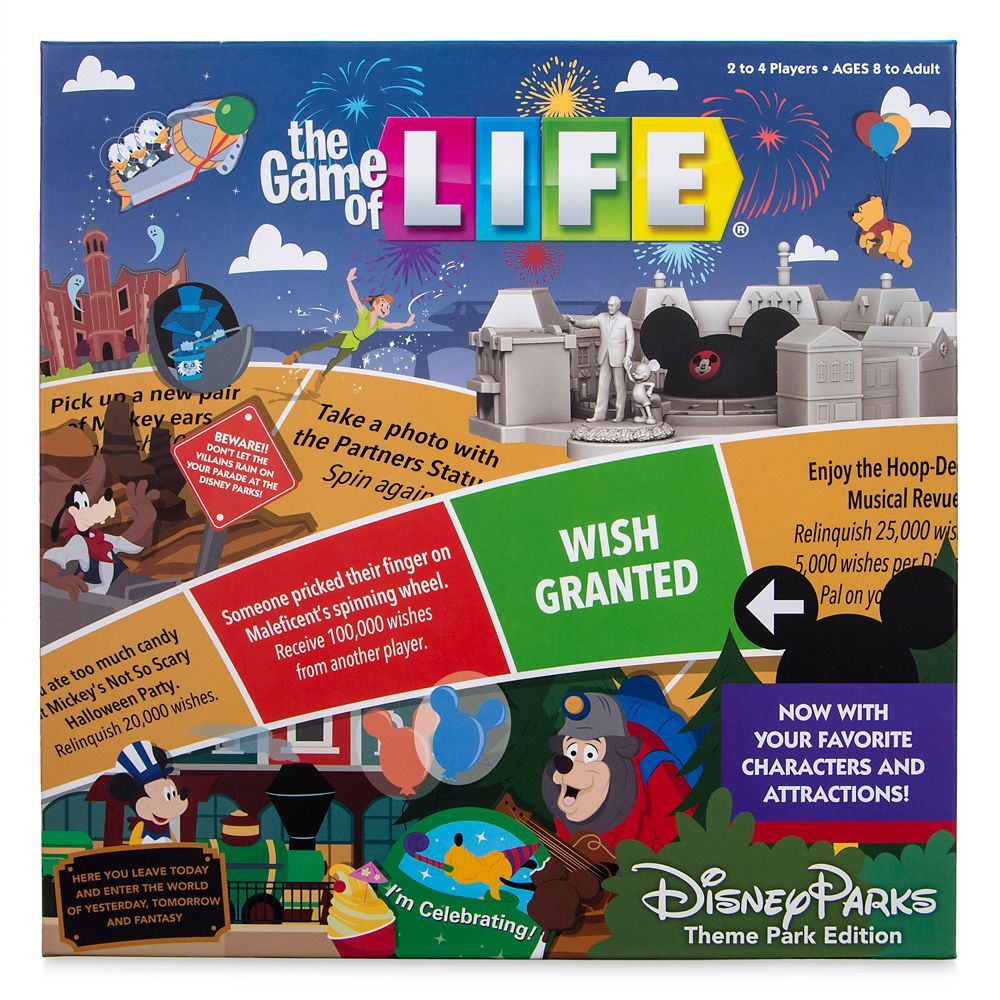 The Game of LIFE – Disney Parks Theme Park Edition | shopDisney